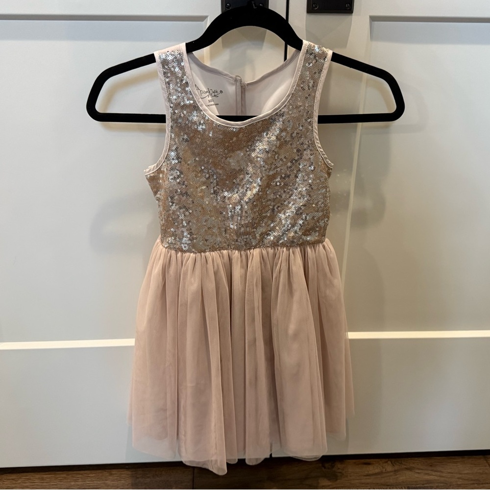 Girlsโ Pippa & Julie Sequin and Tulle Dress - Sz 8